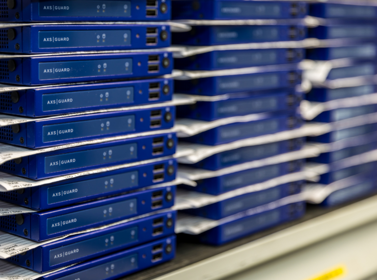 This is a picture of a AXS Guard Firewall appliance.